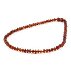 BALTIC AMBER JUNIOR NECKLACES LOT OF 10pcs - ROUNDEL. XR53C