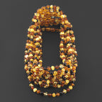 BALTIC AMBER JUNIOR NECKLACES LOT OF 10pcs - BAROQUE. XB54M