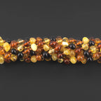 BALTIC AMBER JUNIOR NECKLACES LOT OF 10pcs - BAROQUE. XB54M