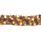 BALTIC AMBER JUNIOR NECKLACES LOT OF 10pcs - BAROQUE. XB54M