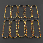 BALTIC AMBER JUNIOR NECKLACES LOT OF 10pcs - BAROQUE. XB54M2