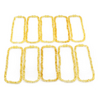 BALTIC AMBER JUNIOR NECKLACES LOT OF 10pcs - ROUNDEL. XR53Y