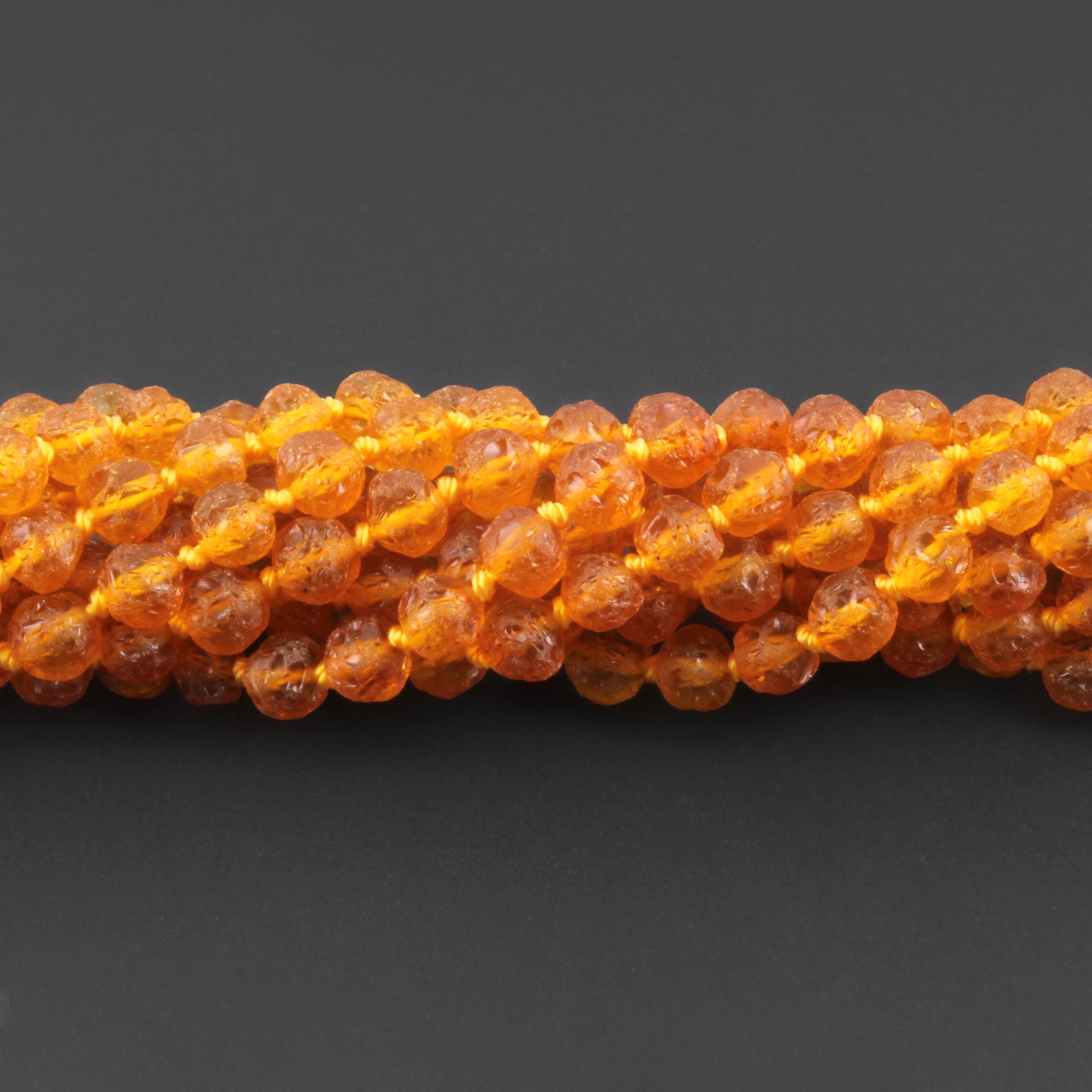Baltic Amber Junior Necklace Baroque Light Cognac Raw Finish - Wholesale Lot of 10pcs - 38cm / 15in - XB54LC-RAW