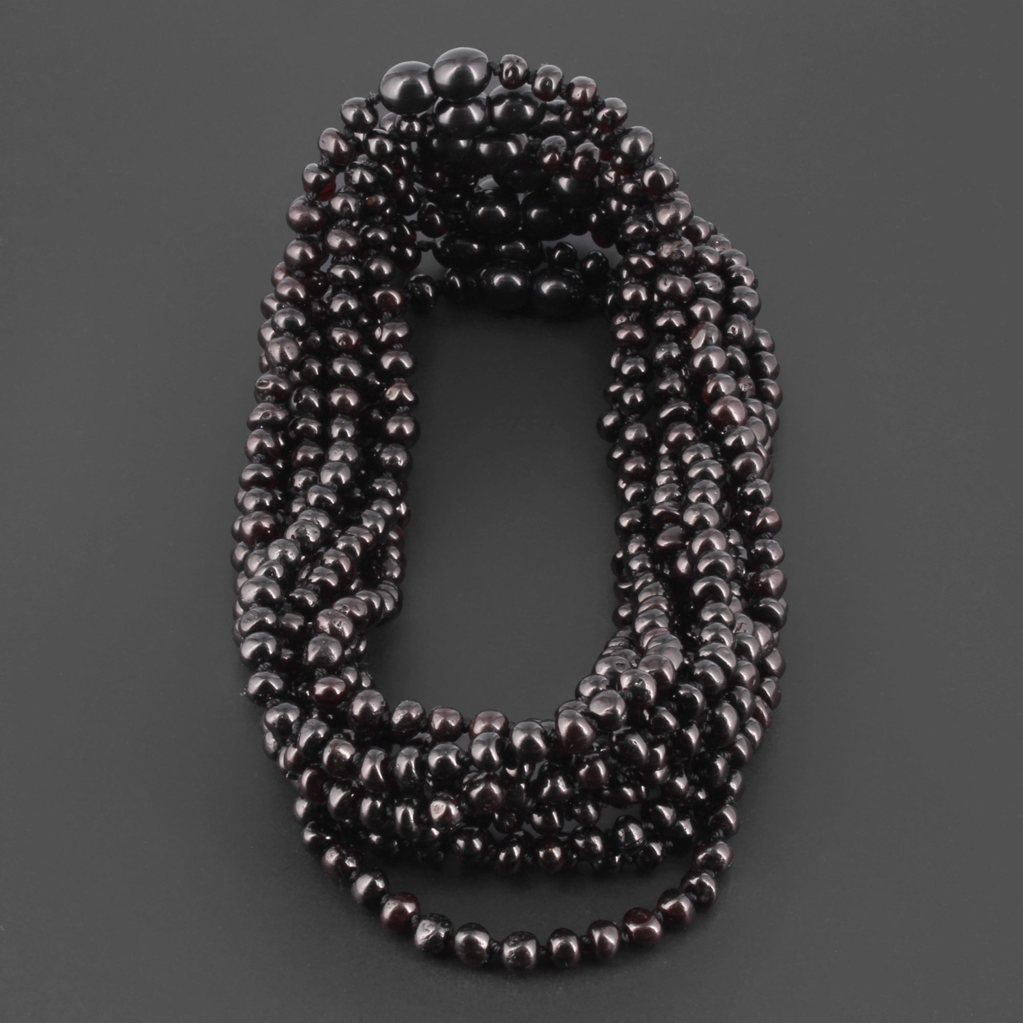 BALTIC AMBER JUNIOR NECKLACES LOT OF 10pcs -  BAROQUE. XB54B