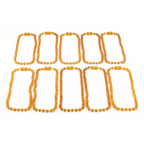 BALTIC AMBER JUNIOR NECKLACES LOT OF 10pcs - BAROQUE. XB54LCM