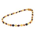 BALTIC AMBER JUNIOR NECKLACES LOT OF 10pcs - OLIVE. XO54M