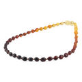 BALTIC AMBER JUNIOR NECKLACES LOT OF 10pcs - OLIVE. XO54R1