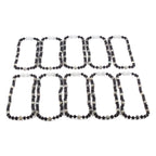 BALTIC AMBER JUNIOR NECKLACES WITH KIWI JASPER LOT OF 10pcs. JN90