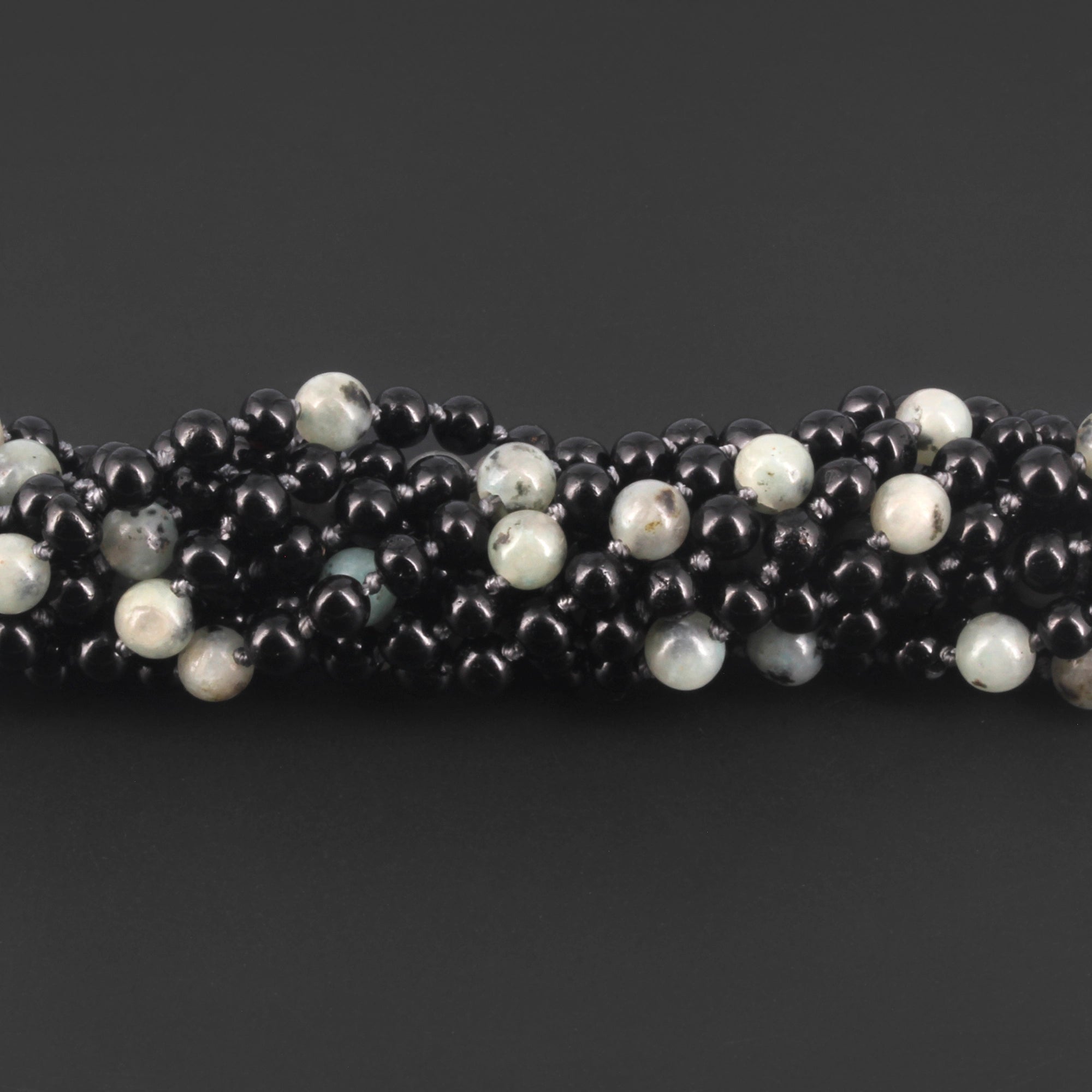 BALTIC AMBER JUNIOR NECKLACES WITH KIWI JASPER LOT OF 10pcs. JN90