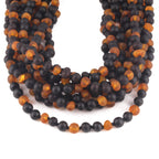 BALTIC AMBER JUNIOR NECKLACES LOT OF 10pcs - BAROQUE. JN91