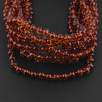 BALTIC AMBER JUNIOR NECKLACES LOT OF 10pcs -  BAROQUE. XB54C