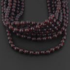 Baltic Amber Junior Necklace Baroque Dark Cognac Matte Finish - Wholesale Lot of 10pcs - 38cm / 15in - XB54DCM