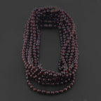 Baltic Amber Junior Necklace Baroque Dark Cognac Matte Finish - Wholesale Lot of 10pcs - 38cm / 15in - XB54DCM