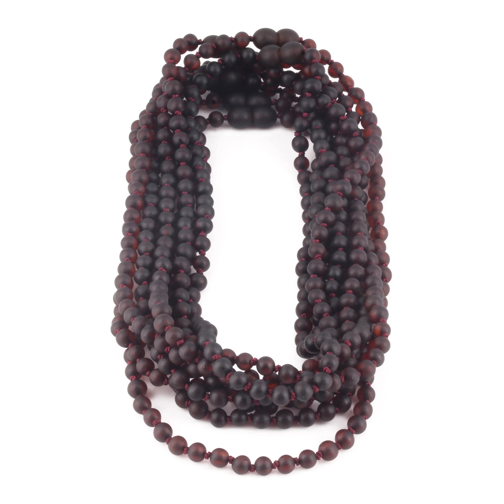 BALTIC AMBER JUNIOR NECKLACES LOT OF 10pcs - BAROQUE. XB54DCM