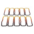 BALTIC AMBER JUNIOR NECKLACES LOT OF 10pcs - BAROQUE. XB54R1
