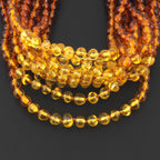 BALTIC AMBER JUNIOR NECKLACES LOT OF 10pcs - BAROQUE. XB54R2