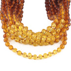 BALTIC AMBER JUNIOR NECKLACES LOT OF 10pcs - BAROQUE. XB54R2