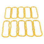 Baltic Amber Junior Necklace Baroque Yellow Matte Finish - Wholesale Lot of 10pcs - 38cm / 15in - XB54YM