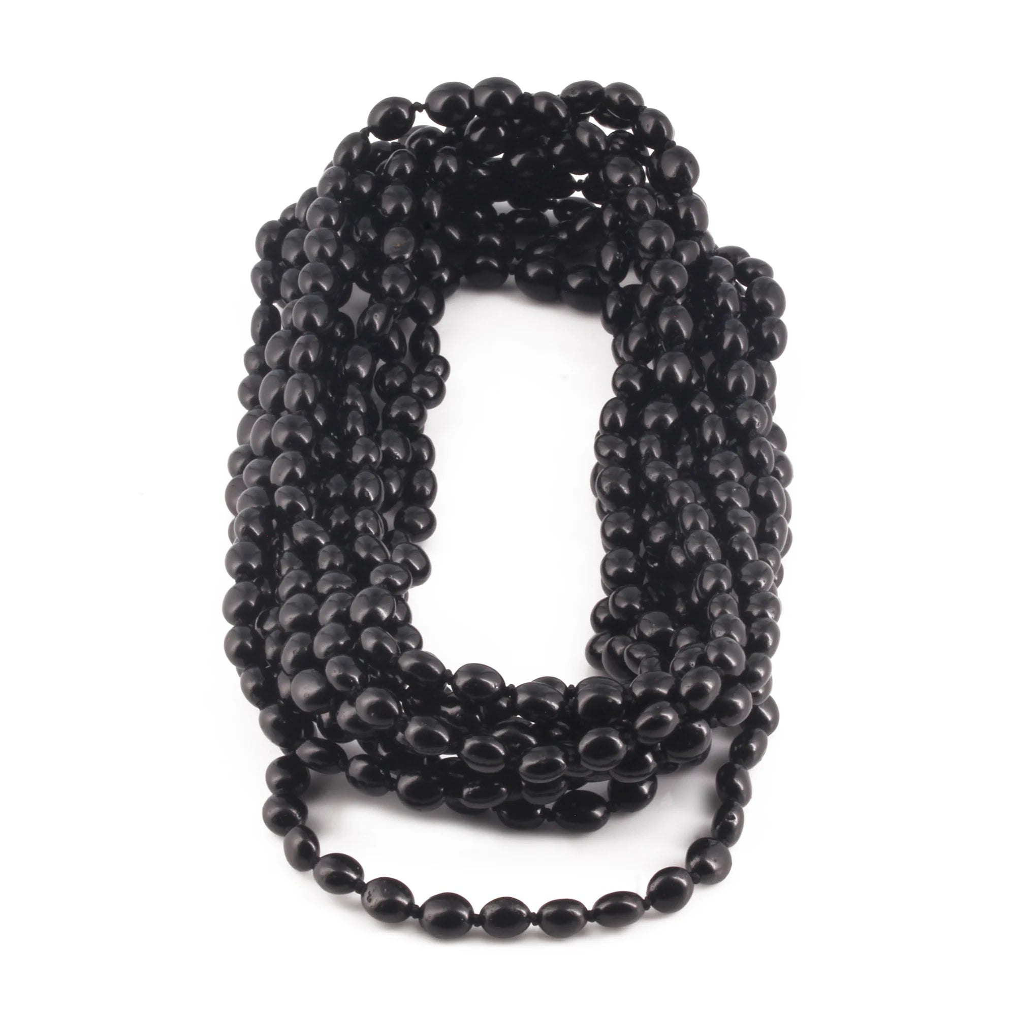 BALTIC AMBER JUNIOR NECKLACES LOT OF 10pcs - OLIVE. XO54B