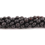 Baltic Amber Junior Necklace Olive Black Matte Finish - Wholesale Lot of 10pcs - 38cm / 15in - XO54BM