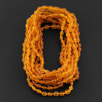 BALTIC AMBER JUNIOR NECKLACES LOT OF 10pcs - OLIVE. XO54LCM