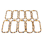 BALTIC AMBER JUNIOR NECKLACES LOT OF 10pcs - OLIVE. XO54M