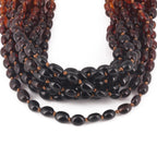 BALTIC AMBER JUNIOR NECKLACES LOT OF 10pcs - OLIVE. XO54R1