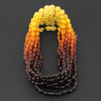 BALTIC AMBER JUNIOR NECKLACES LOT OF 10pcs - OLIVE. XO54R1M
