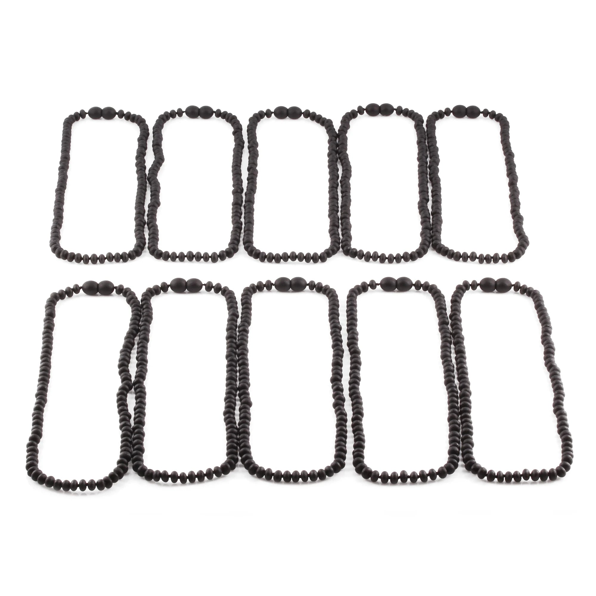 BALTIC AMBER JUNIOR NECKLACES LOT OF 10pcs - ROUNDEL. XR53BM