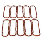 BALTIC AMBER JUNIOR NECKLACES LOT OF 10pcs - ROUNDEL. XR53C