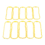 Baltic Amber Junior Necklace Baroque Milky Yellow Glossy Finish - Wholesale Lot of 10pcs - 38cm / 15in - XB43MY