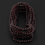 Baltic Amber Junior Necklace Baroque Dark Cognac Raw Finish - Wholesale Lot of 10pcs - 38cm / 15in - XB54DC-RAW
