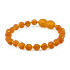 BALTIC AMBER BABY TEETHING BRACELETS LOT OF 10pcs - BAROQUE. XB54LCM