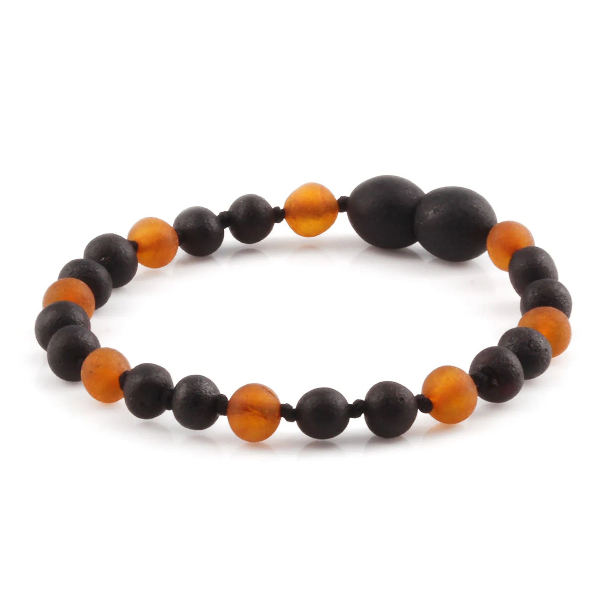 BALTIC AMBER BABY TEETHING BRACELETS LOT OF 10pcs - BAROQUE. LE552