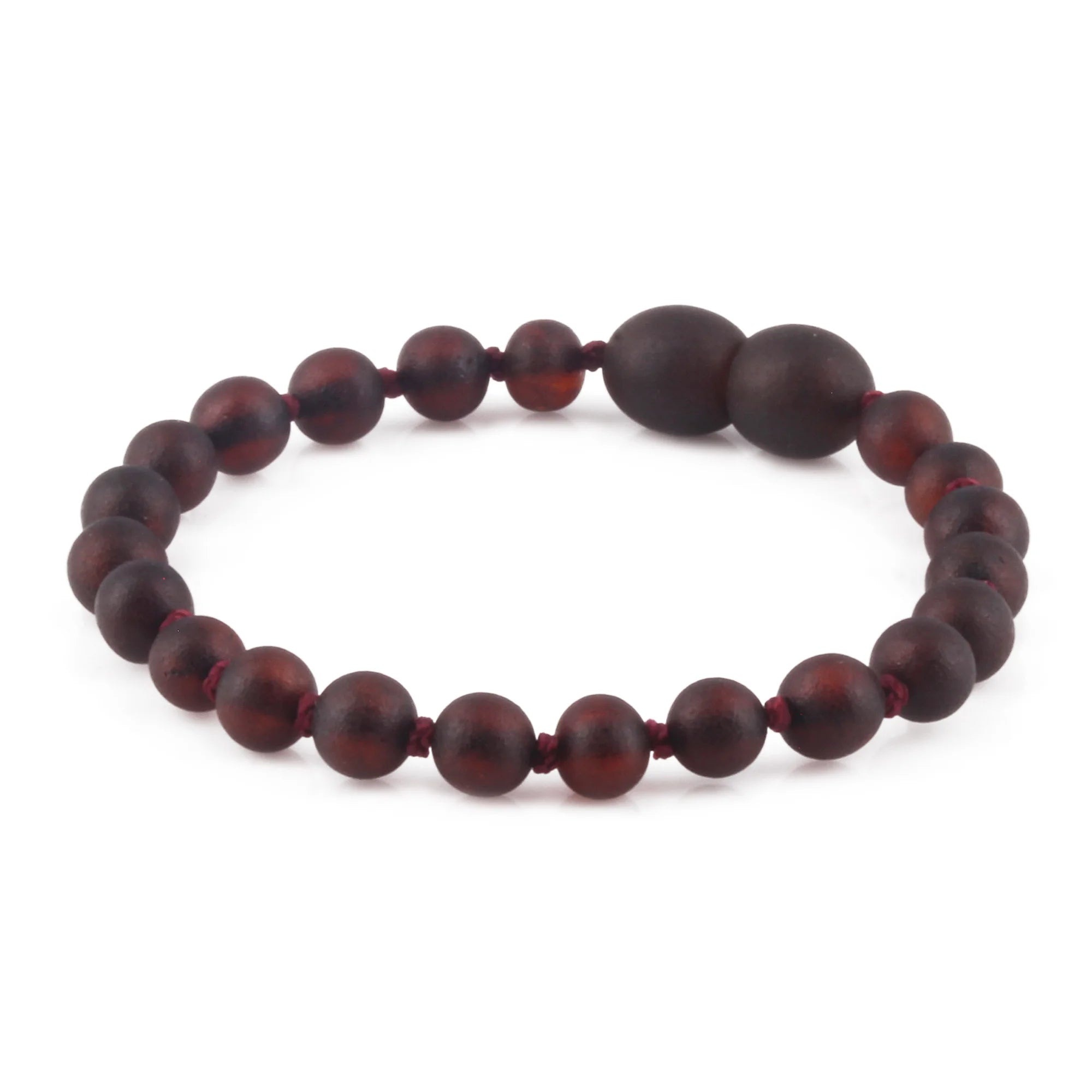 BALTIC AMBER BABY TEETHING BRACELETS LOT OF 10pcs - BAROQUE. XB54DCM