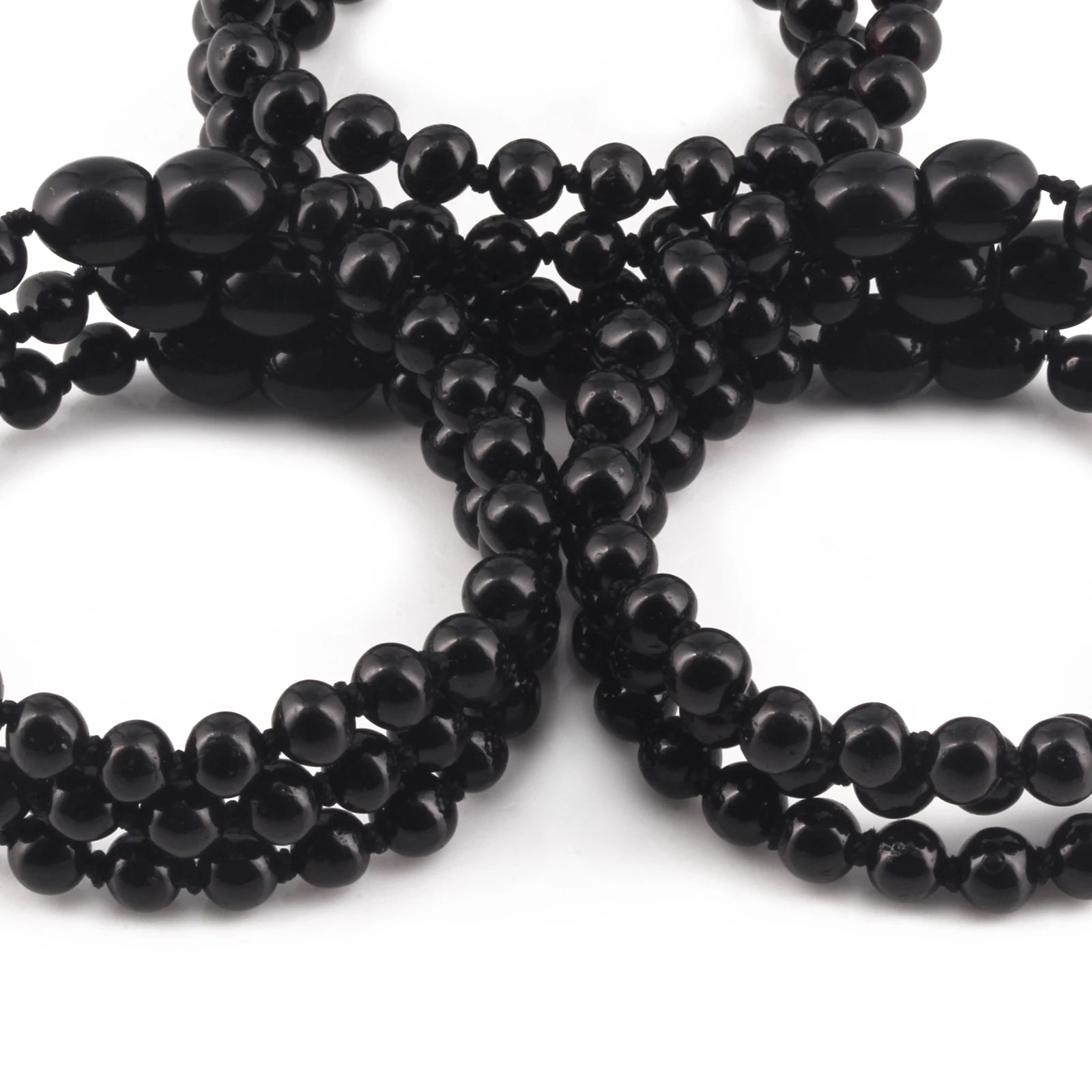 BALTIC AMBER BABY TEETHING BRACELETS LOT OF 10pcs -  BAROQUE. XB54B