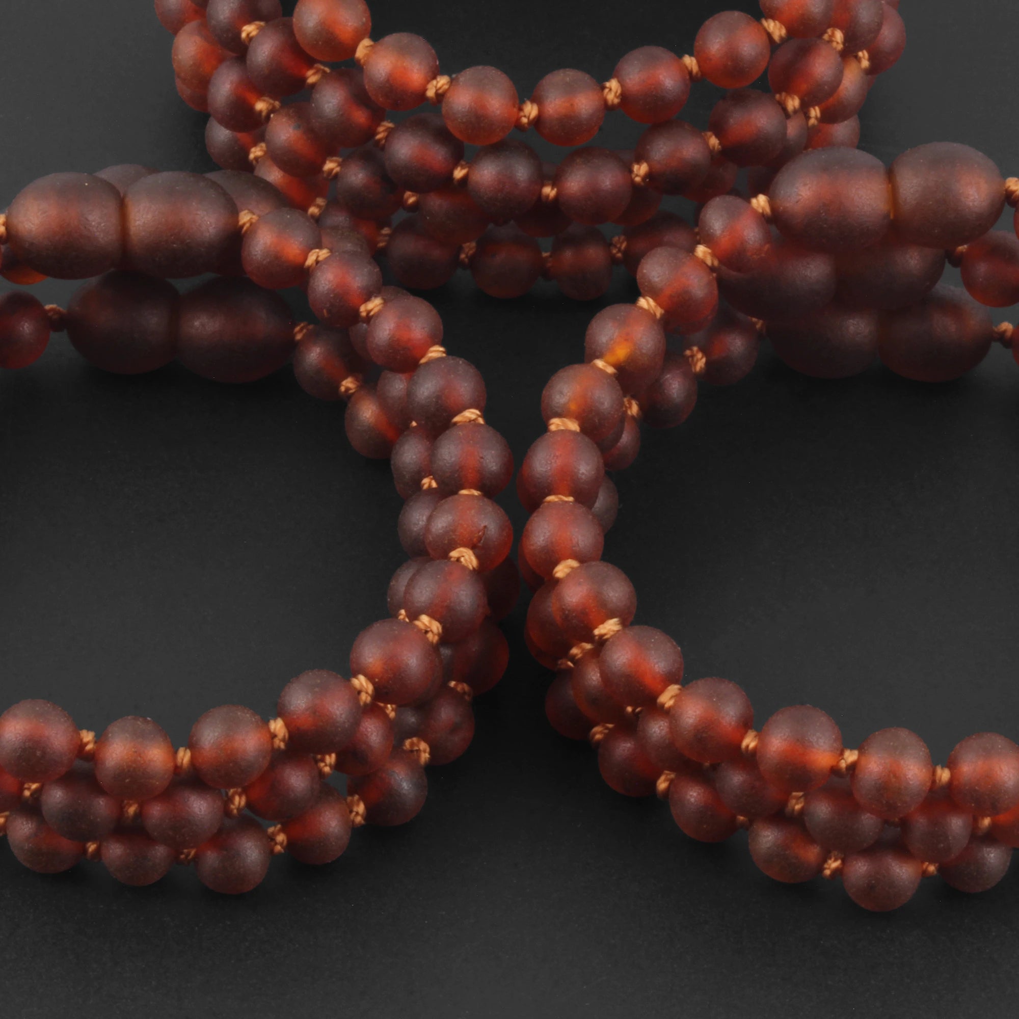 BALTIC AMBER BABY TEETHING BRACELETS LOT OF 10pcs - BAROQUE. XB54CM