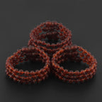 BALTIC AMBER BABY TEETHING BRACELETS LOT OF 10pcs - BAROQUE. XB54CM