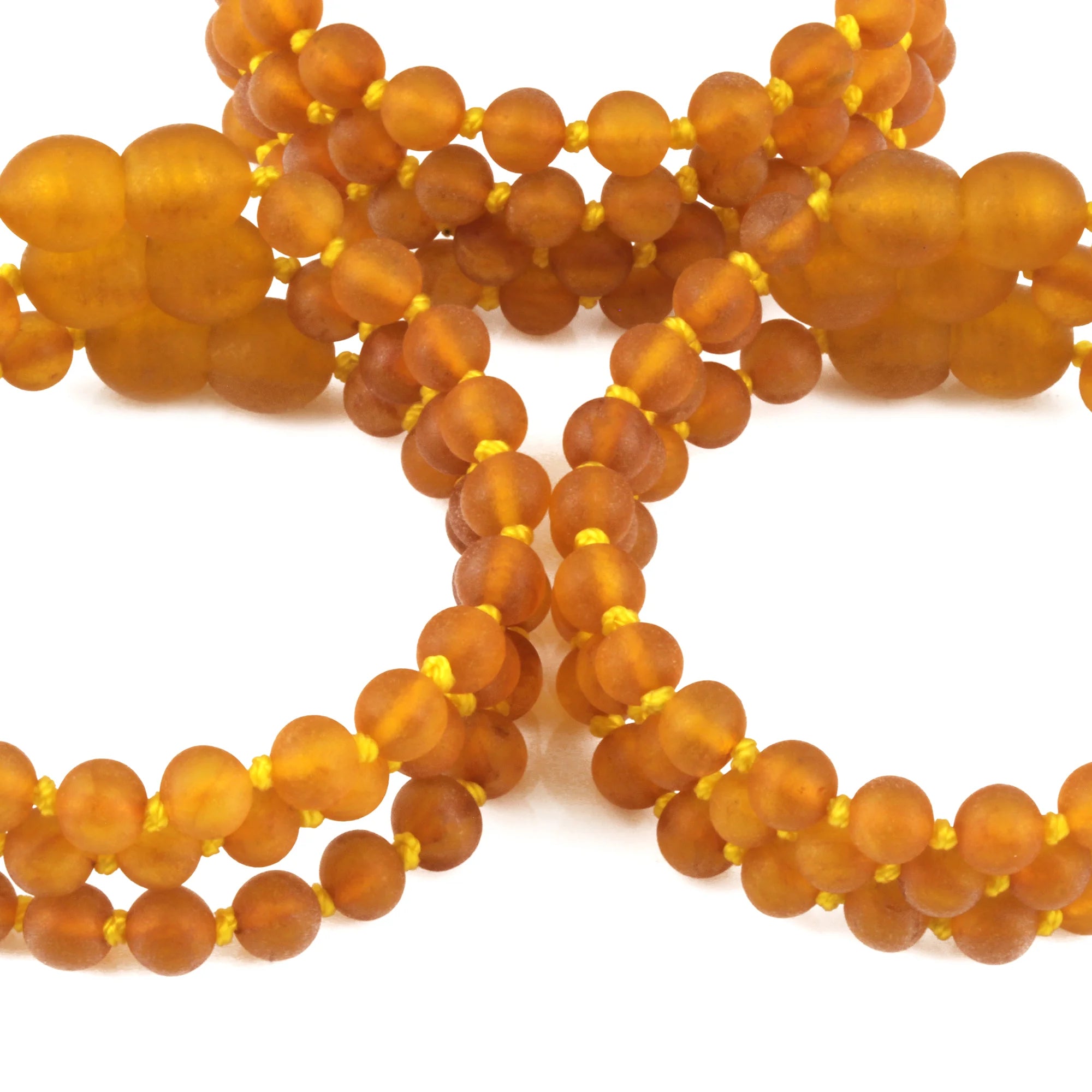 BALTIC AMBER BABY TEETHING BRACELETS LOT OF 10pcs - BAROQUE. XB54LCM