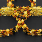 BALTIC AMBER BABY TEETHING BRACELETS LOT OF 10pcs - BAROQUE. XB54M1