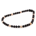 BALTIC AMBER BABY NECKLACES WITH FRESHWATER PEARL LOT OF 10pcs. P3