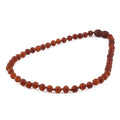 Baltic Amber Baby Teething Necklace Baroque Cognac Matte Finish - Wholesale Lot of 10pcs - 32cm / 12.6in - XB54CM