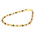 BALTIC AMBER JUNIOR NECKLACES LOT OF 10pcs - BAROQUE. XB54M1