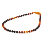 BALTIC AMBER JUNIOR NECKLACES LOT OF 10pcs - BAROQUE. XB55RB3M