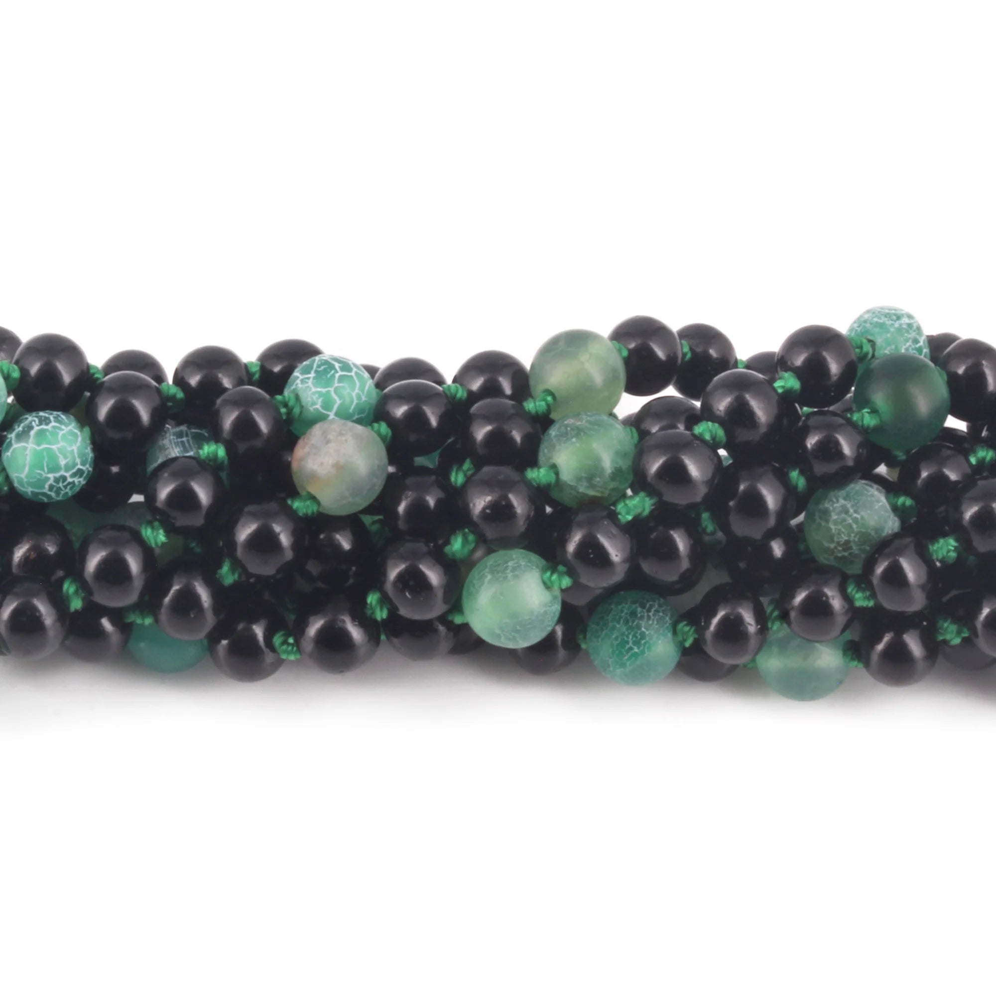 BALTIC AMBER BABY TEETHING NECKLACES WITH GREEN FROST AGATE LOT OF 10pcs. LE550