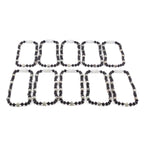 BALTIC AMBER BABY TEETHING NECKLACES WITH KIWI JASPER LOT OF 10pcs. LE551