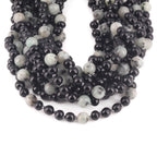 BALTIC AMBER BABY TEETHING NECKLACES WITH KIWI JASPER LOT OF 10pcs. LE551