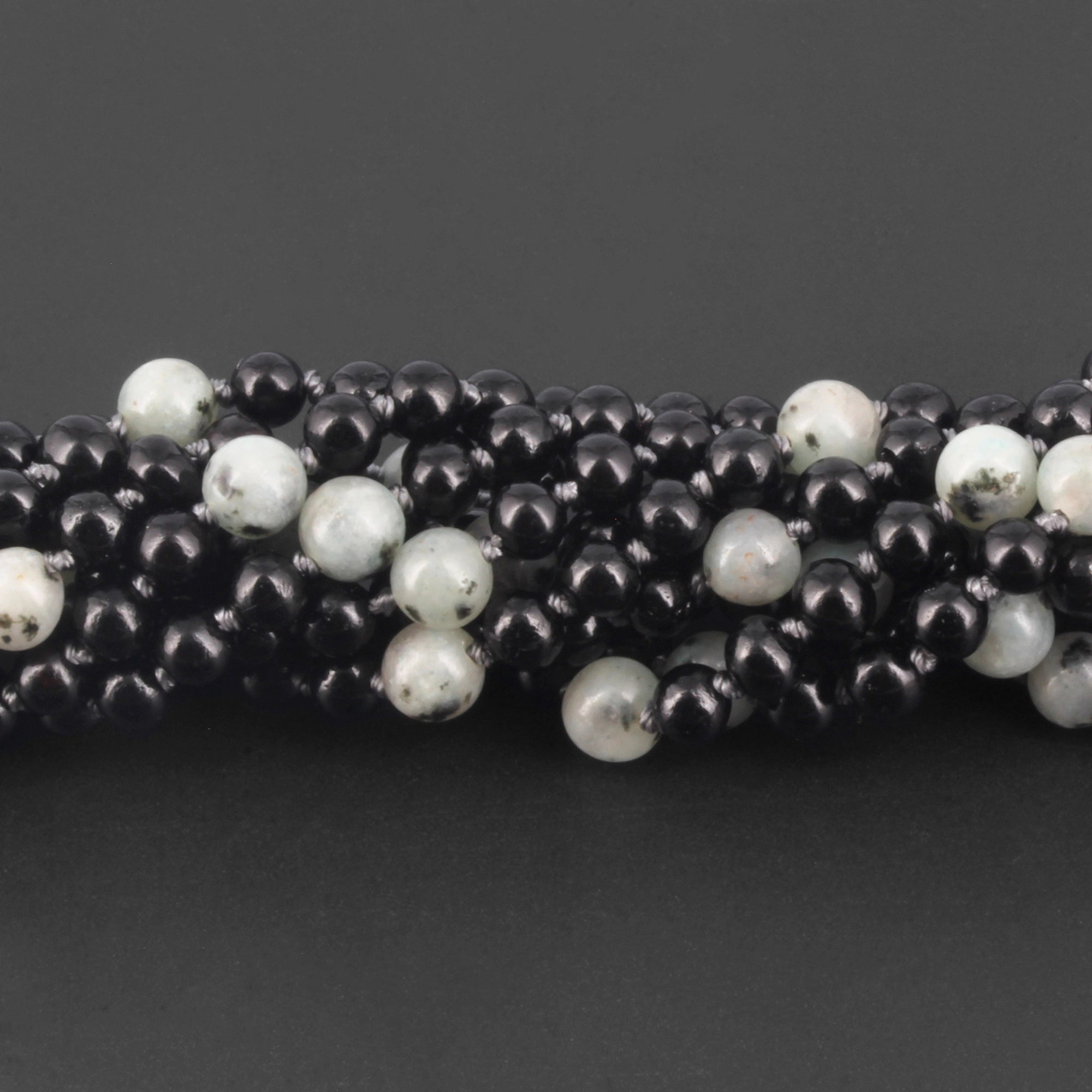 BALTIC AMBER BABY TEETHING NECKLACES WITH KIWI JASPER LOT OF 10pcs. LE551