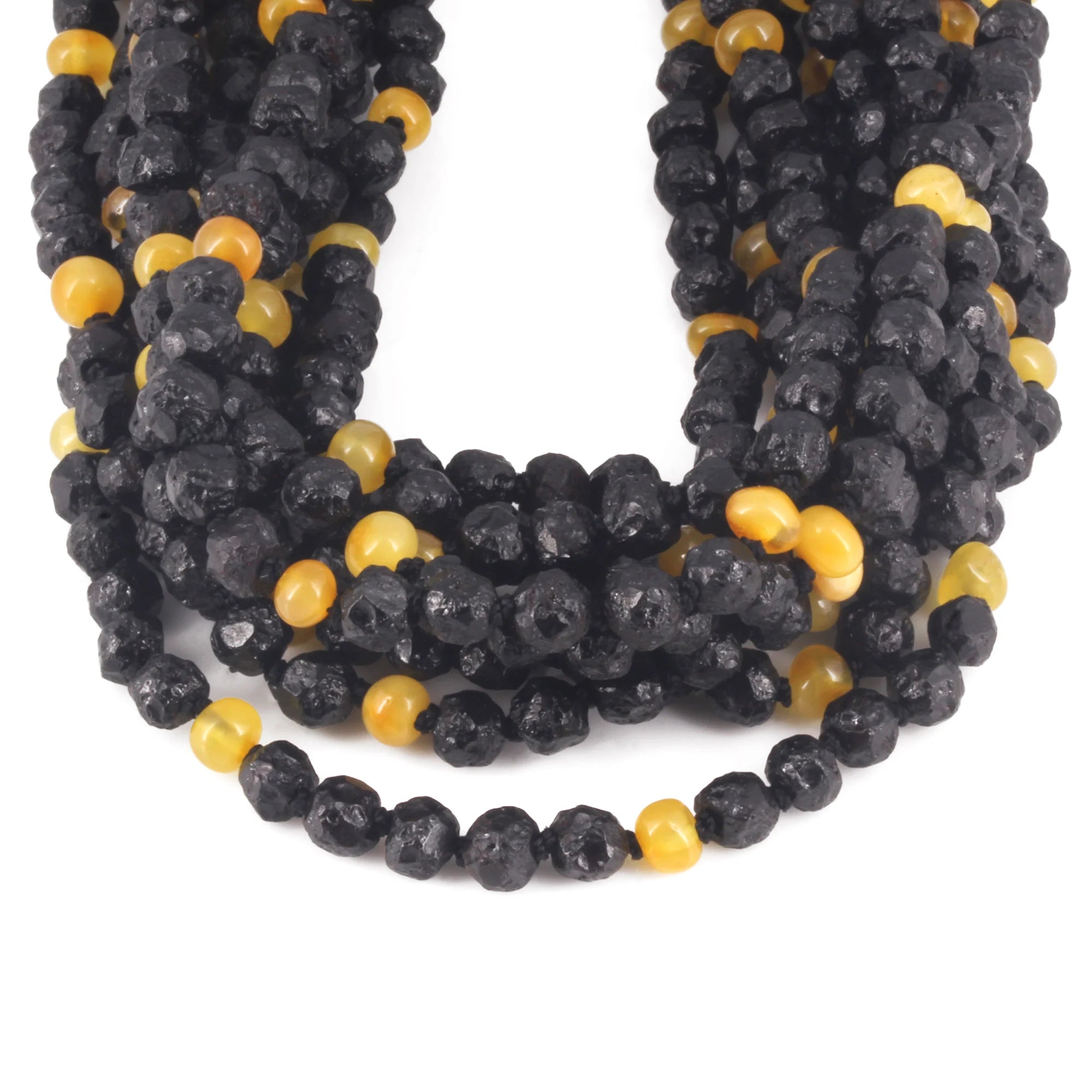 BALTIC AMBER BABY TEETHING NECKLACES LOT OF 10pcs -  BAROQUE. LE577