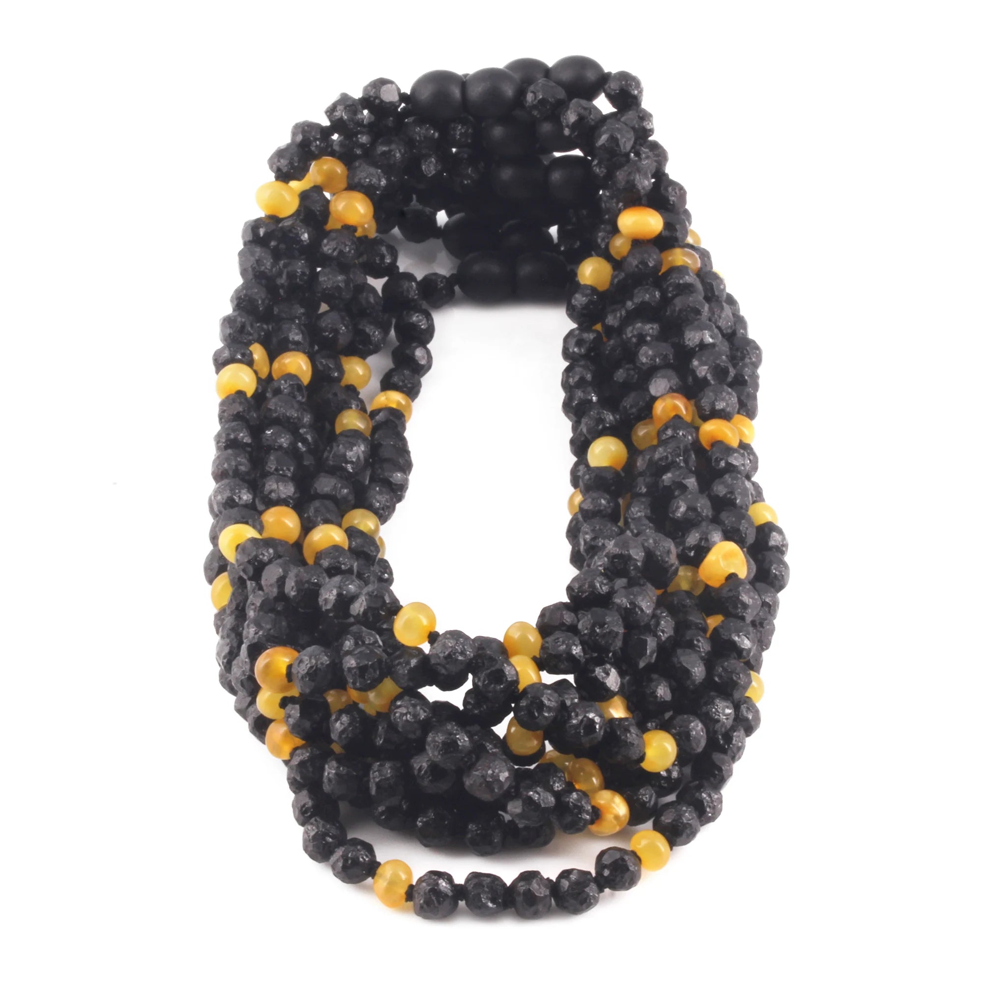 BALTIC AMBER BABY TEETHING NECKLACES LOT OF 10pcs -  BAROQUE. LE577